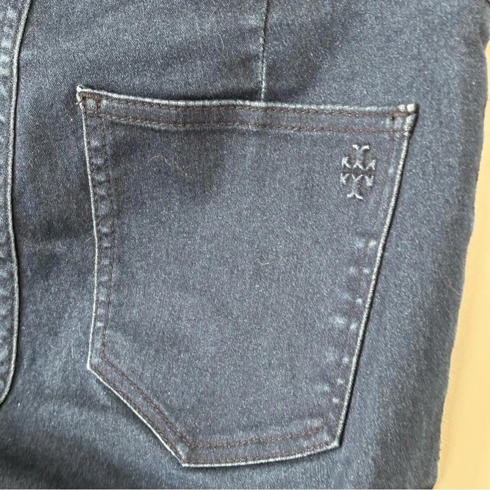 Tory Burch Side Zip Skinny Dark Jeans Women's Size 27